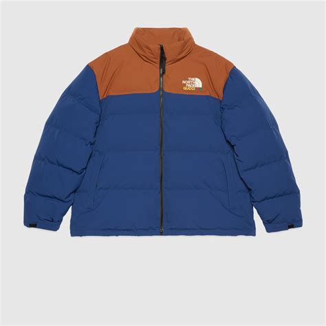 the north face gucci blue jacket|the north face gucci boots.